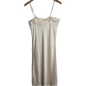 Victoria's Secret Cream Midi Dress